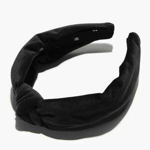 Lele Sadoughi Black Velvet Headband